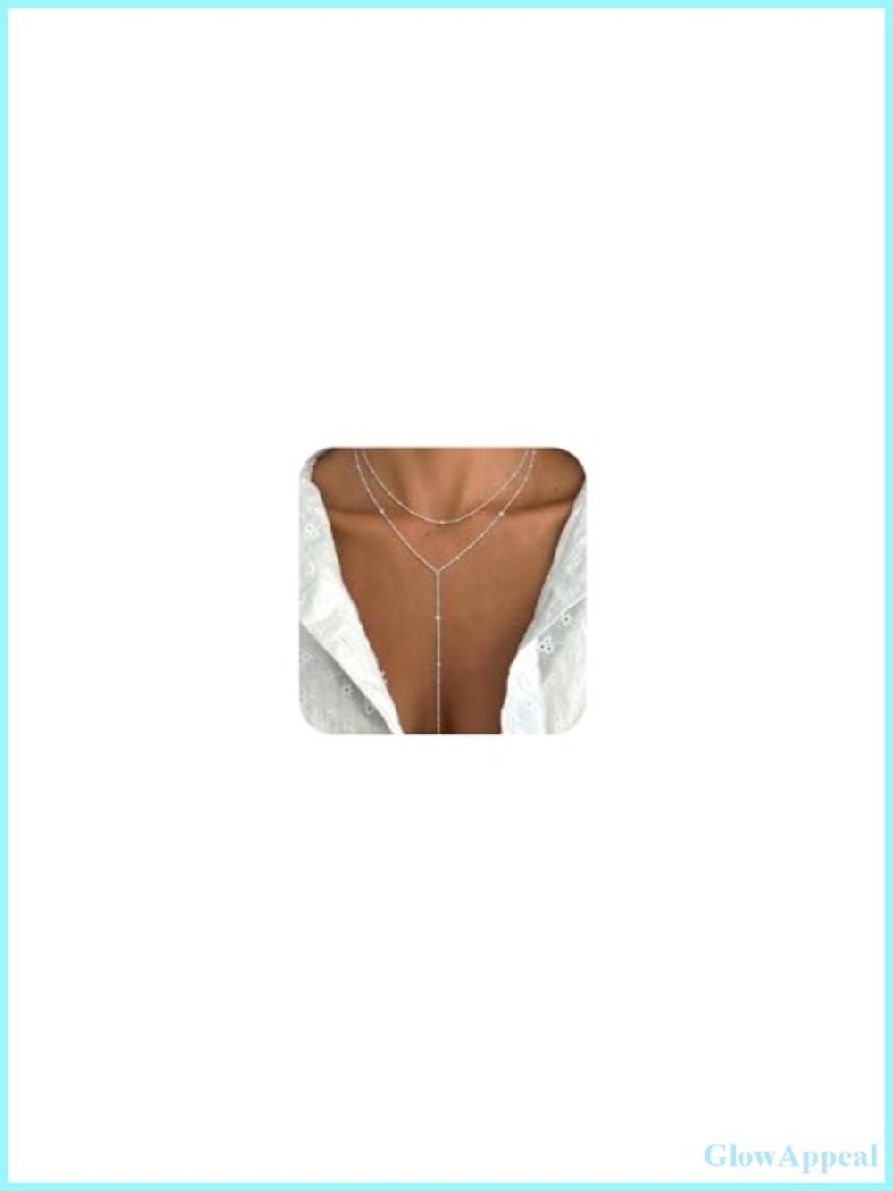 14k Gold/Sliver Plated Layered Lariat Y-Necklace